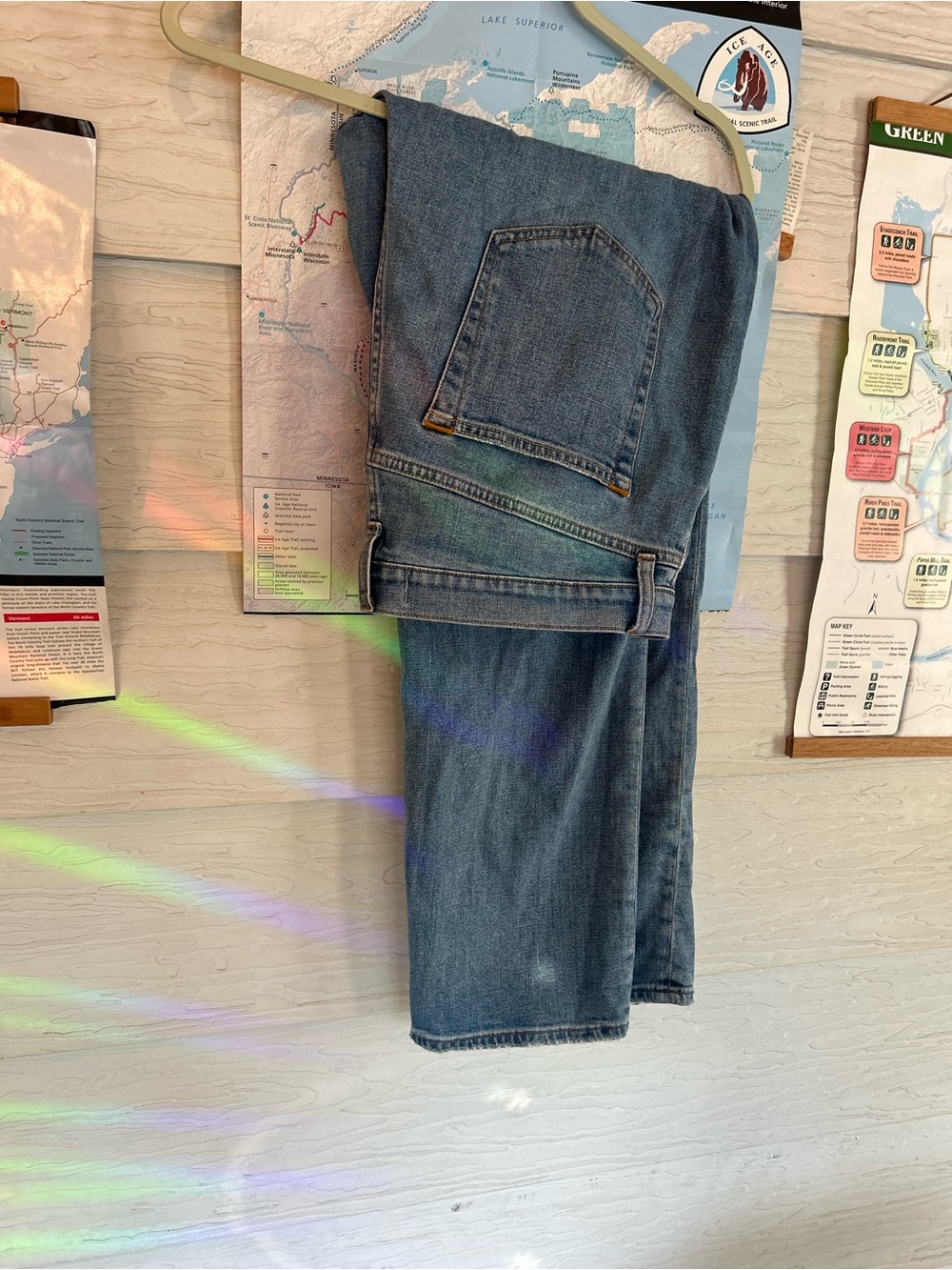 Abercrombie the ankle straight high rise - Picture 5 of 5
